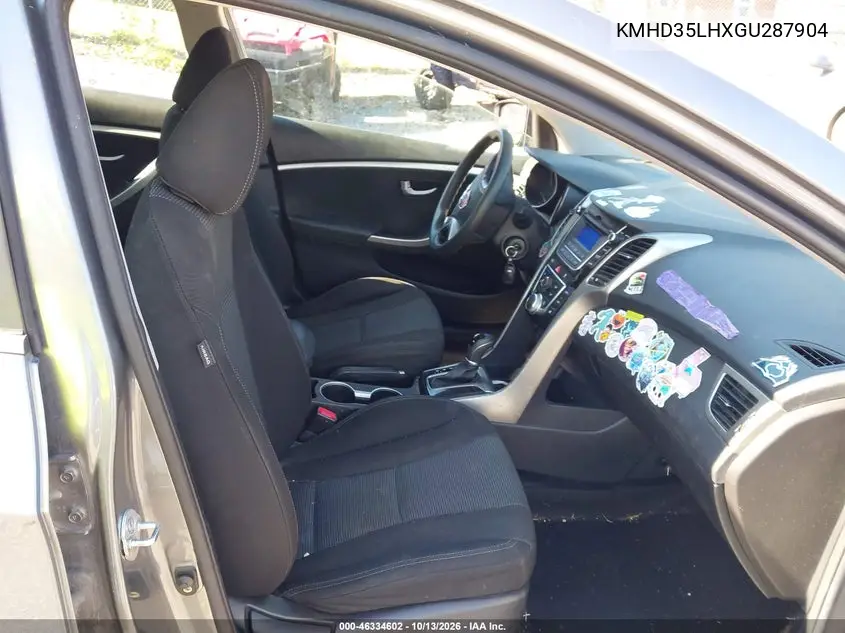 2016 HYUNDAI ELANTRA VIN KMHD35LHXGU287904 — фото 5