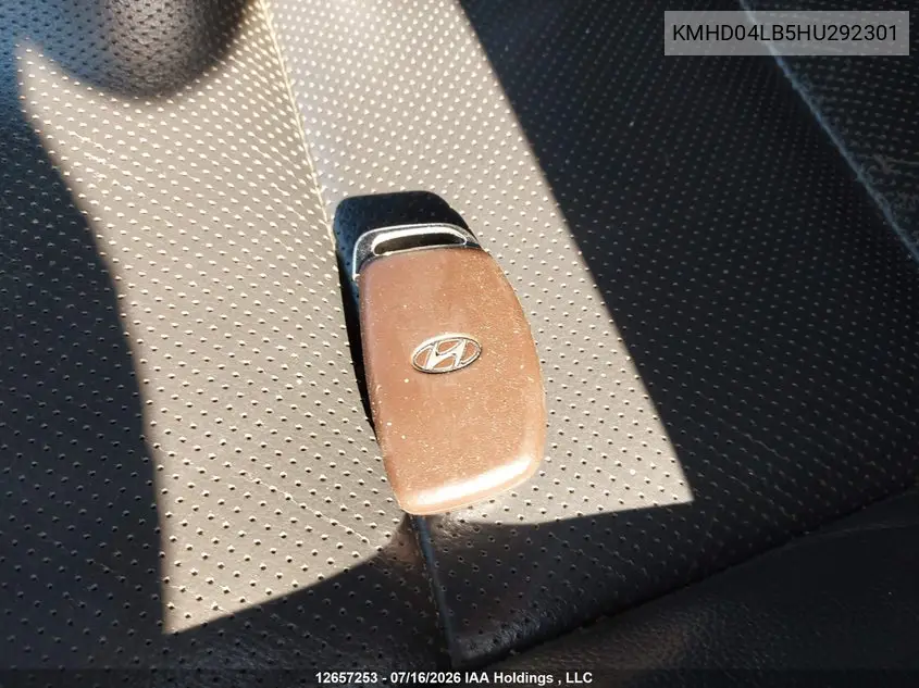 2017 HYUNDAI ELANTRA VIN KMHD04LB5HU292301 — фото 10