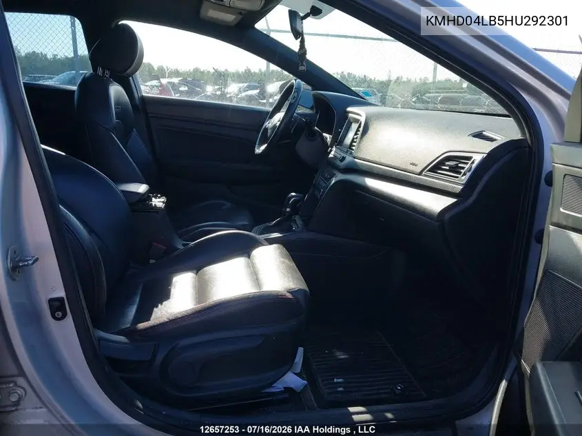 2017 HYUNDAI ELANTRA VIN KMHD04LB5HU292301 — фото 5