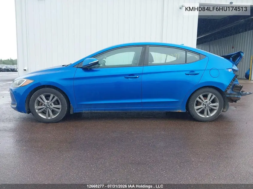 2017 HYUNDAI ELANTRA VIN KMHD84LF6HU174513 — фото 15