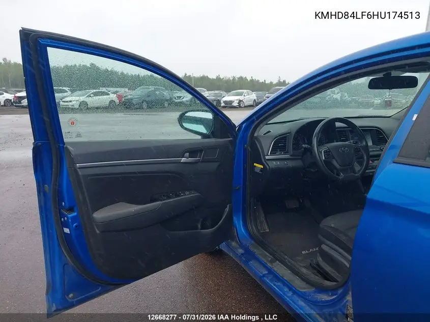 2017 HYUNDAI ELANTRA VIN KMHD84LF6HU174513 — фото 20