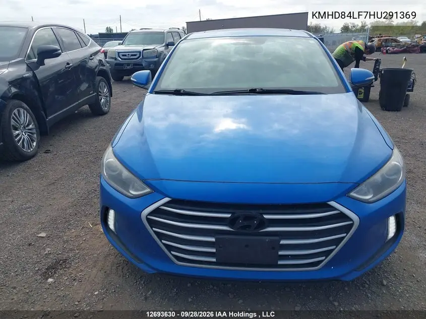 2017 HYUNDAI ELANTRA VIN KMHD84LF7HU291369 — фото 12