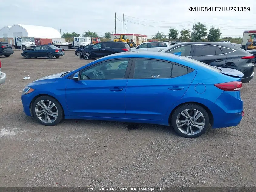 2017 HYUNDAI ELANTRA VIN KMHD84LF7HU291369 — фото 14