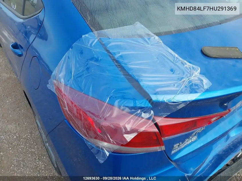 2017 HYUNDAI ELANTRA VIN KMHD84LF7HU291369 — фото 19