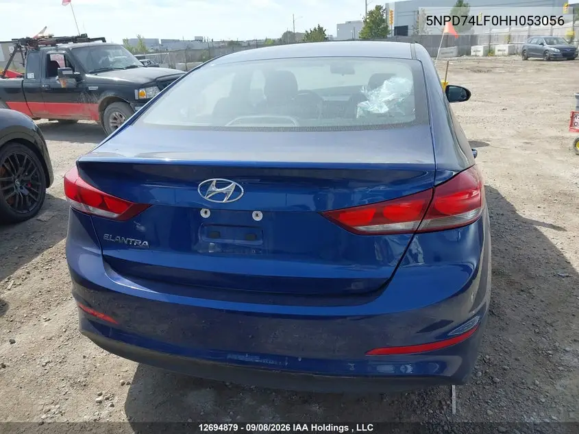 2017 HYUNDAI ELANTRA VIN 5NPD74LF0HH053056 — фото 17