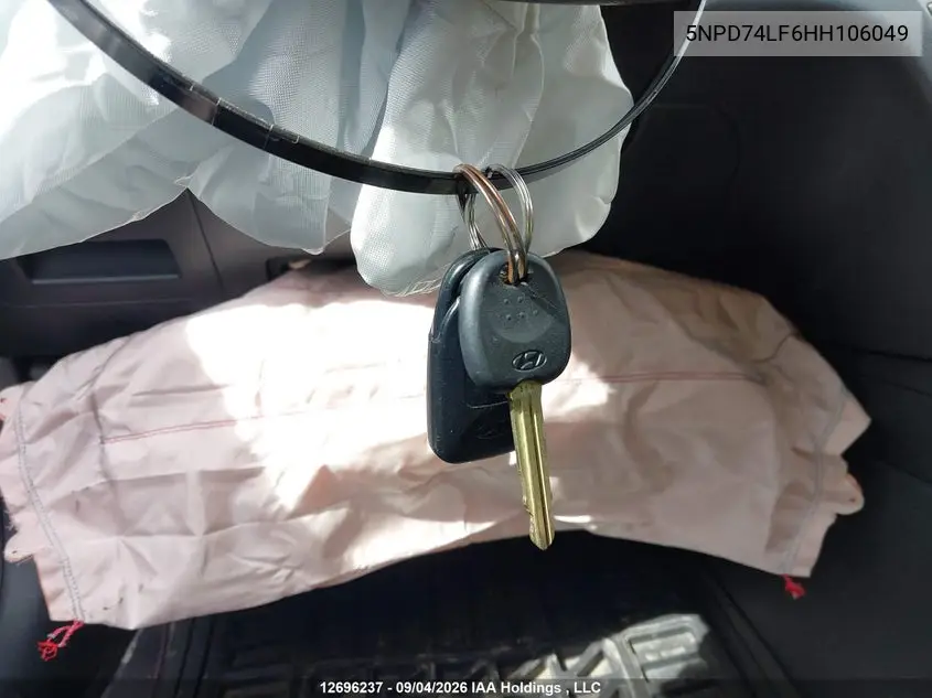 2017 HYUNDAI ELANTRA VIN 5NPD74LF6HH106049 — фото 11