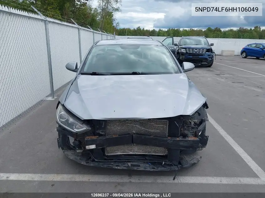 2017 HYUNDAI ELANTRA VIN 5NPD74LF6HH106049 — фото 13
