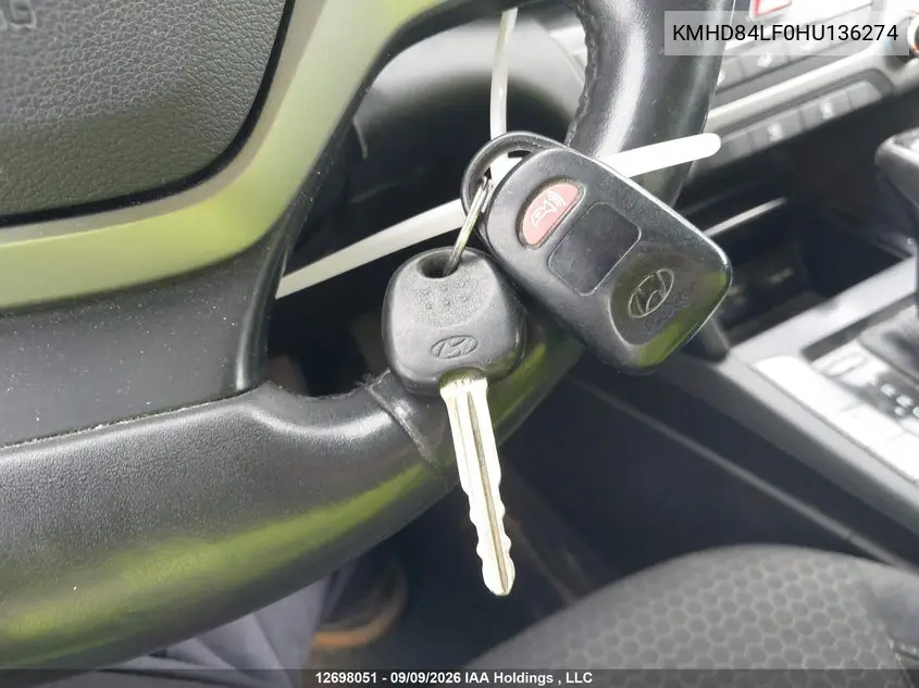 2017 HYUNDAI ELANTRA VIN KMHD84LF0HU136274 — фото 11