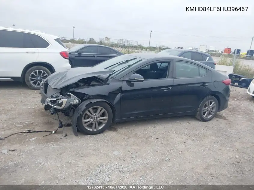2017 HYUNDAI ELANTRA VIN KMHD84LF6HU396467 — фото 13