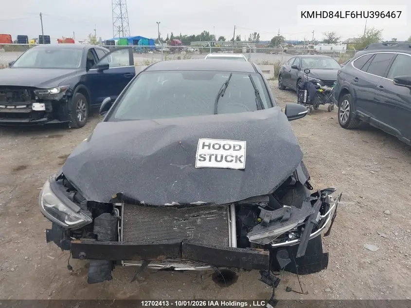 2017 HYUNDAI ELANTRA VIN KMHD84LF6HU396467 — фото 9