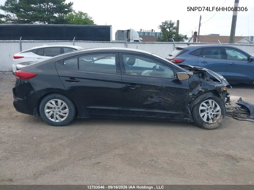 2017 HYUNDAI ELANTRA VIN 5NPD74LF6HH068306 — фото 13