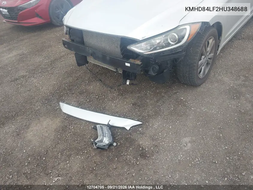 2017 HYUNDAI ELANTRA VIN KMHD84LF2HU348688 — фото 12