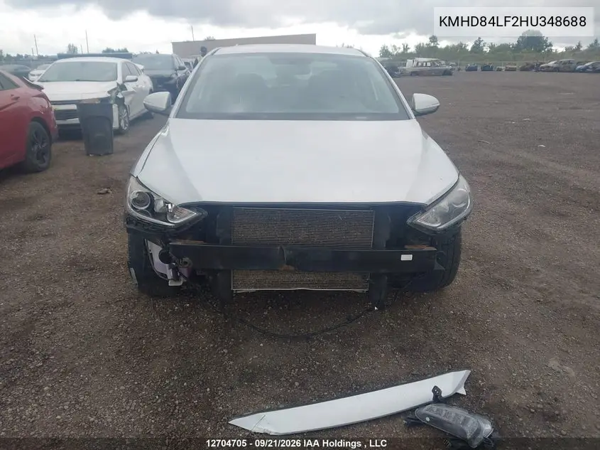 2017 HYUNDAI ELANTRA VIN KMHD84LF2HU348688 — фото 13