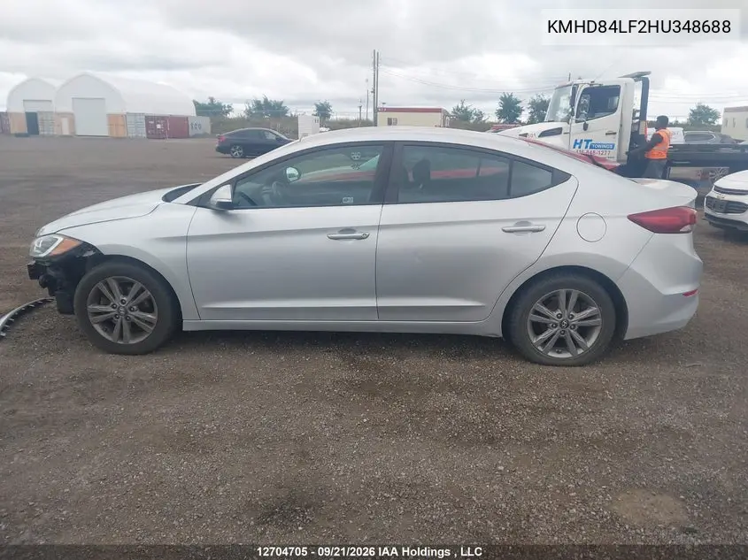 2017 HYUNDAI ELANTRA VIN KMHD84LF2HU348688 — фото 15