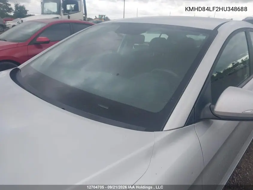 2017 HYUNDAI ELANTRA VIN KMHD84LF2HU348688 — фото 18