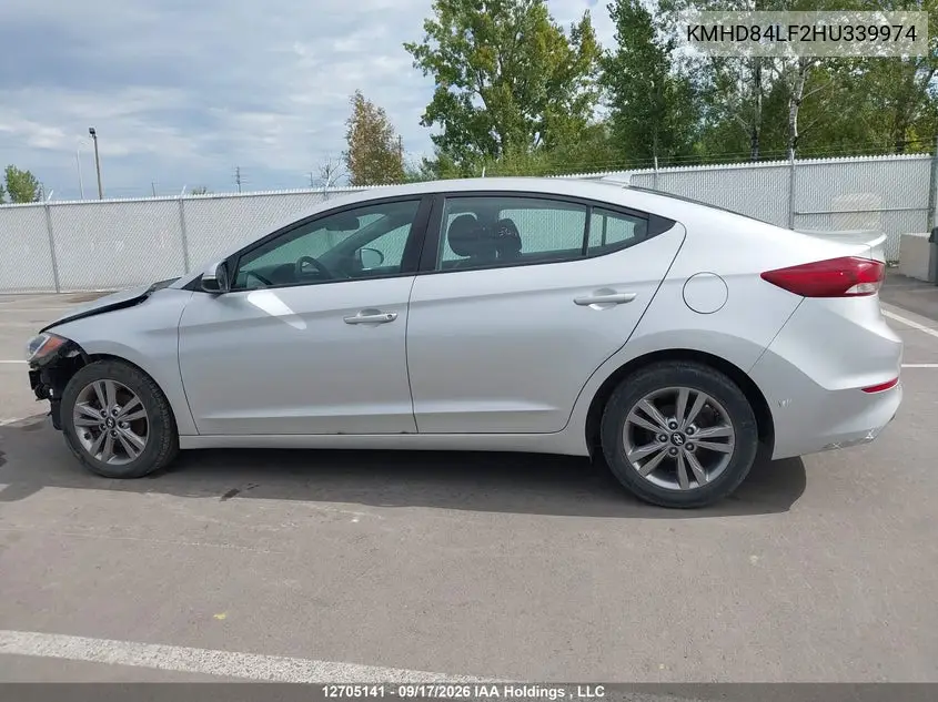 2017 HYUNDAI ELANTRA VIN KMHD84LF2HU339974 — фото 15