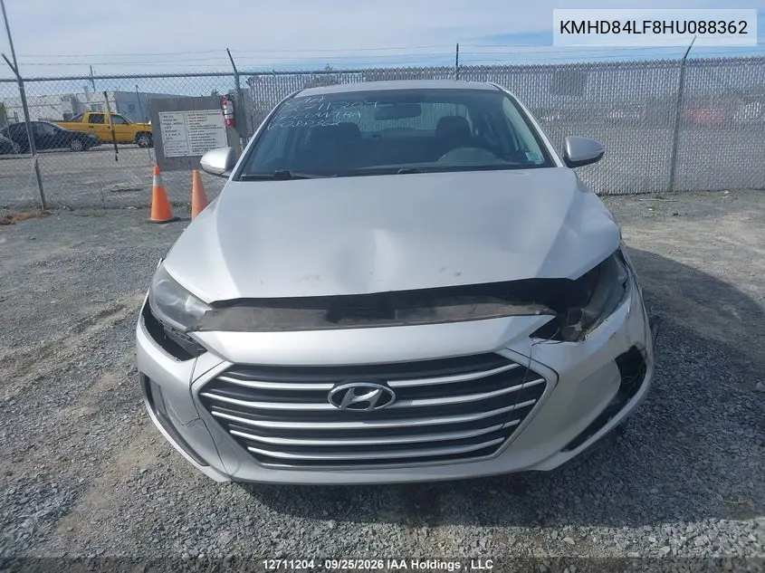 2017 HYUNDAI ELANTRA VIN KMHD84LF8HU088362 — фото 12