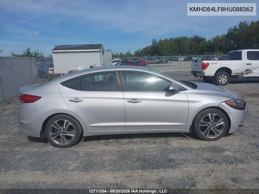 2017 HYUNDAI ELANTRA VIN KMHD84LF8HU088362 — фото 13