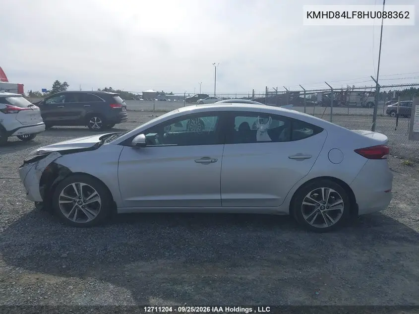 2017 HYUNDAI ELANTRA VIN KMHD84LF8HU088362 — фото 14