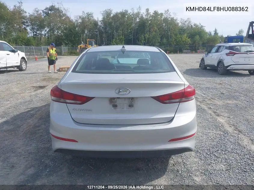 2017 HYUNDAI ELANTRA VIN KMHD84LF8HU088362 — фото 16