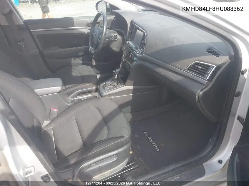 2017 HYUNDAI ELANTRA VIN KMHD84LF8HU088362 — фото 5