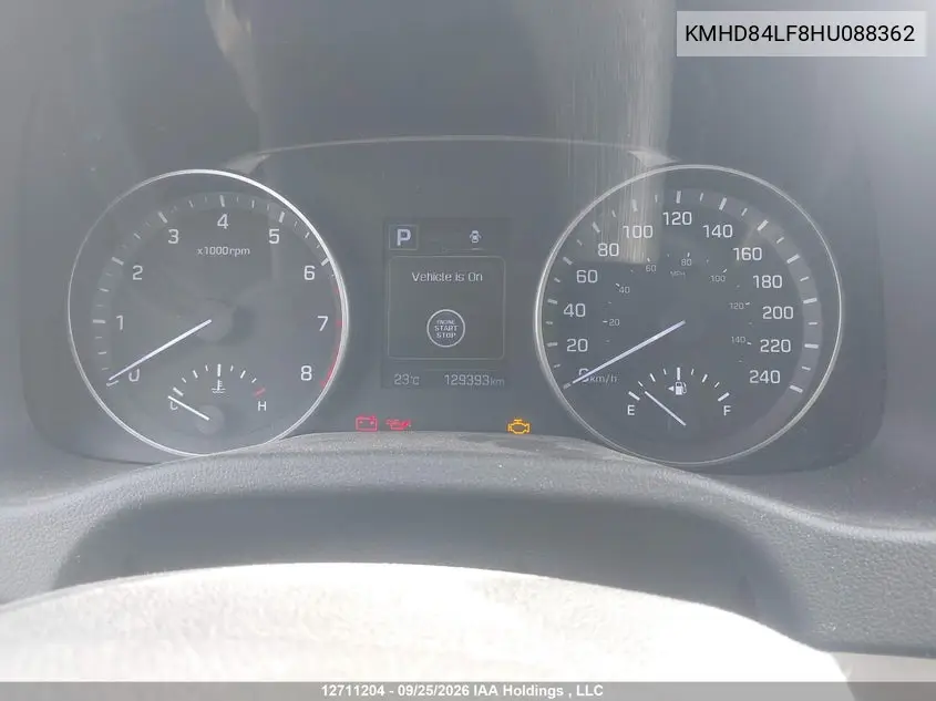 2017 HYUNDAI ELANTRA VIN KMHD84LF8HU088362 — фото 7
