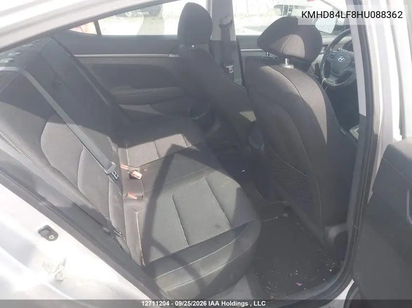 2017 HYUNDAI ELANTRA VIN KMHD84LF8HU088362 — фото 8