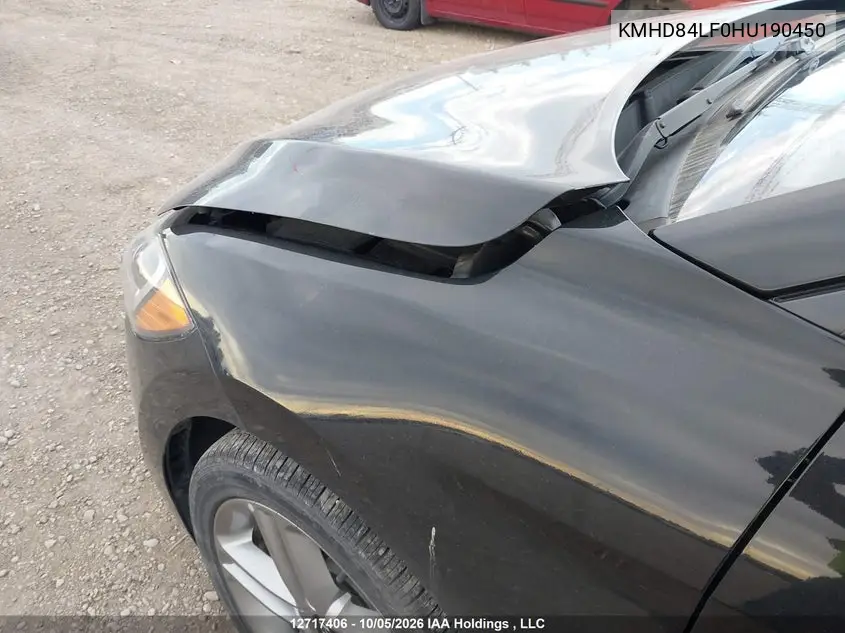 2017 HYUNDAI ELANTRA VIN KMHD84LF0HU190450 — фото 20
