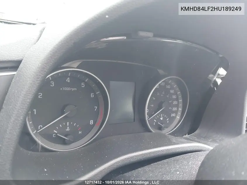 2017 HYUNDAI ELANTRA VIN KMHD84LF2HU189249 — фото 14