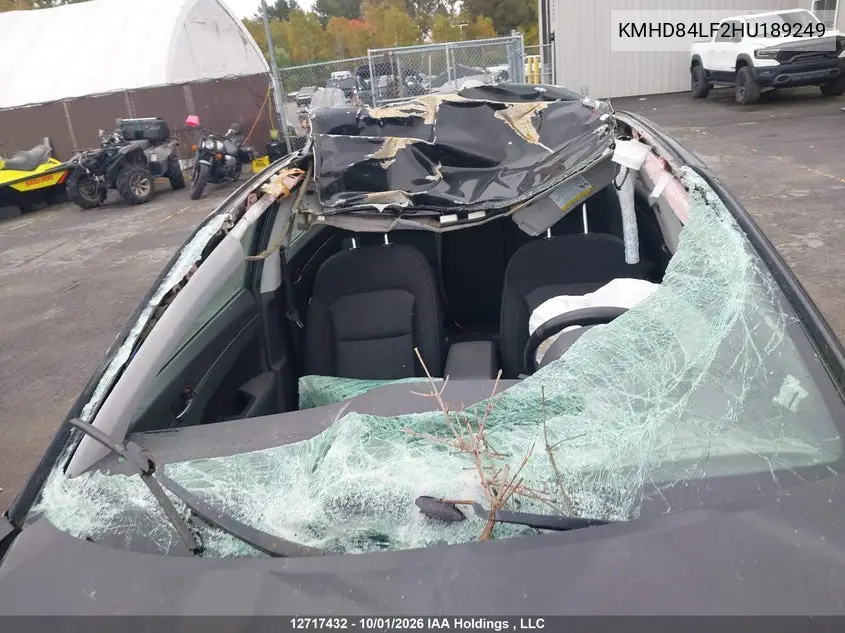 2017 HYUNDAI ELANTRA VIN KMHD84LF2HU189249 — фото 16
