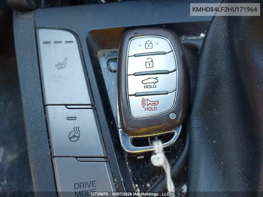 2017 HYUNDAI ELANTRA VIN KMHD84LF2HU171964 — фото 11