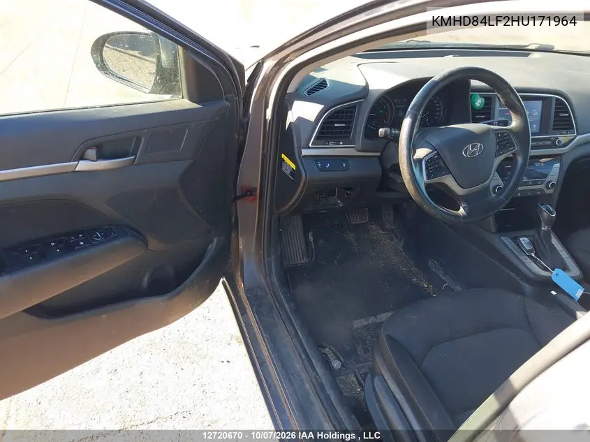 2017 HYUNDAI ELANTRA VIN KMHD84LF2HU171964 — фото 21