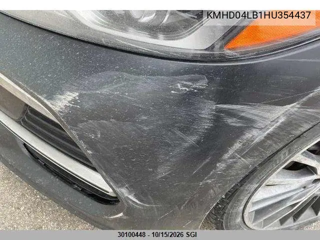 2017 HYUNDAI ELANTRA VIN KMHD04LB1HU354437 — фото 11