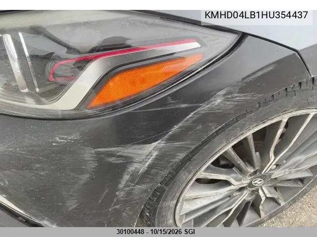 2017 HYUNDAI ELANTRA VIN KMHD04LB1HU354437 — фото 12