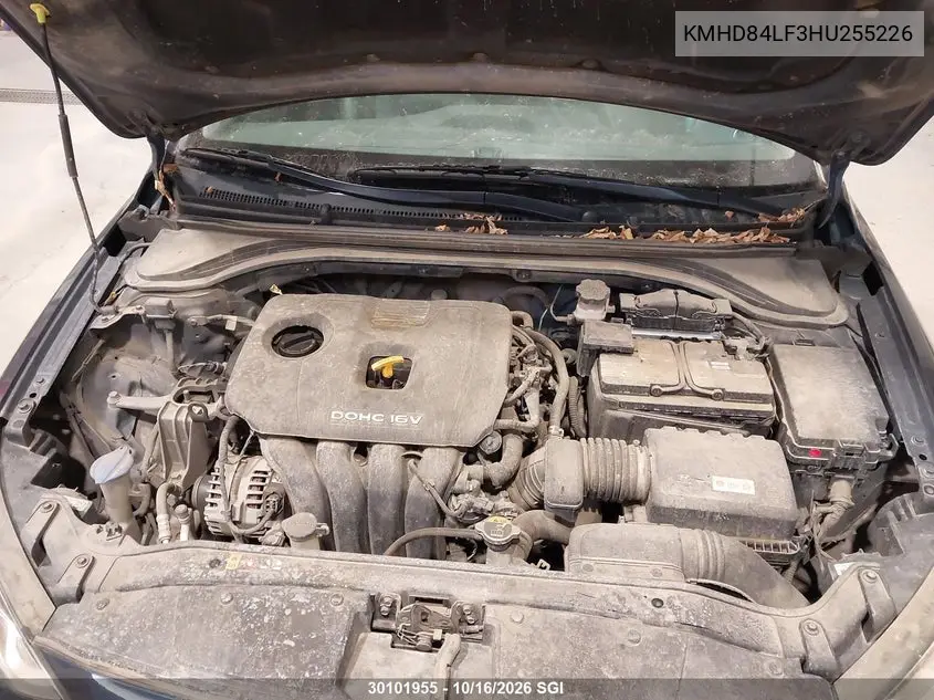 2017 HYUNDAI ELANTRA VIN KMHD84LF3HU255226 — фото 10