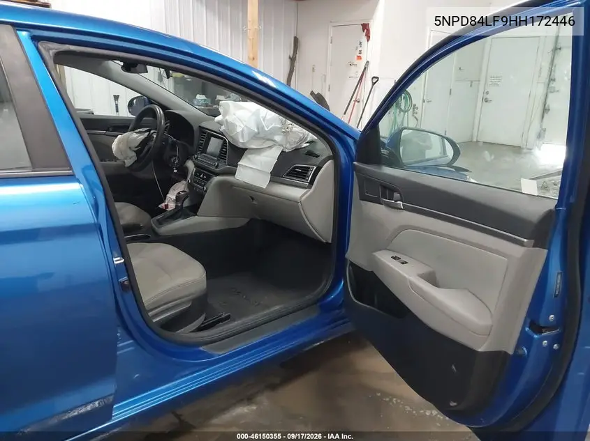 2017 HYUNDAI ELANTRA VIN 5NPD84LF9HH172446 — фото 5