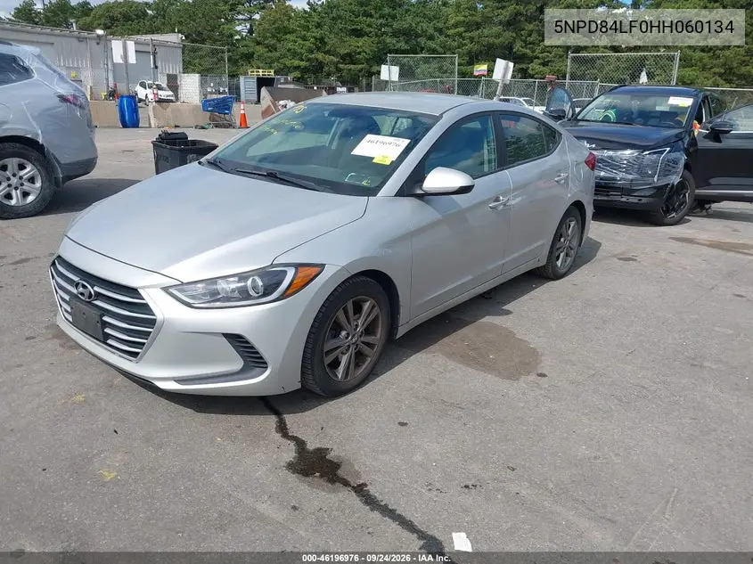 2017 HYUNDAI ELANTRA VIN 5NPD84LF0HH060134 — фото 2