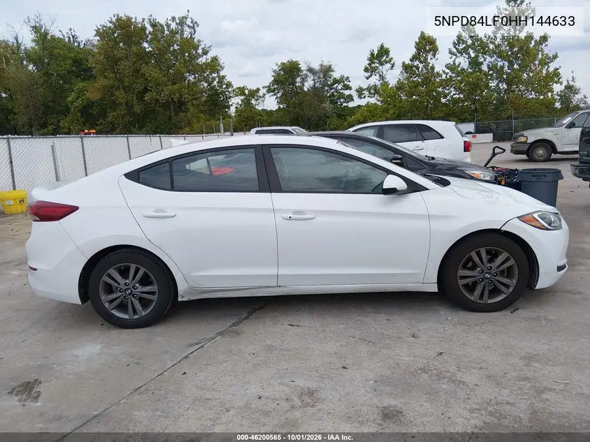 2017 HYUNDAI ELANTRA VIN 5NPD84LF0HH144633 — фото 12