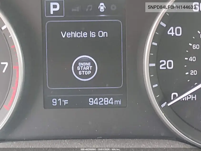 2017 HYUNDAI ELANTRA VIN 5NPD84LF0HH144633 — фото 14