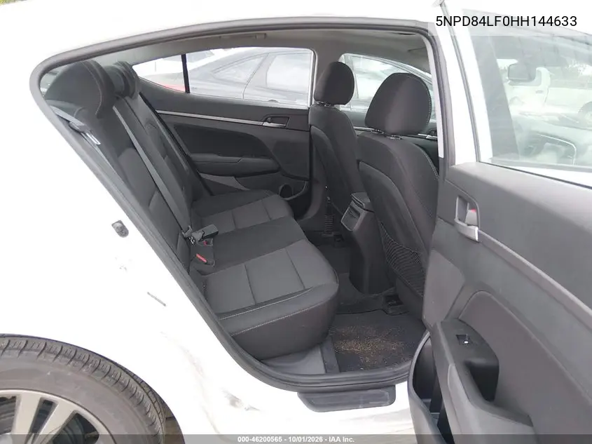 2017 HYUNDAI ELANTRA VIN 5NPD84LF0HH144633 — фото 7