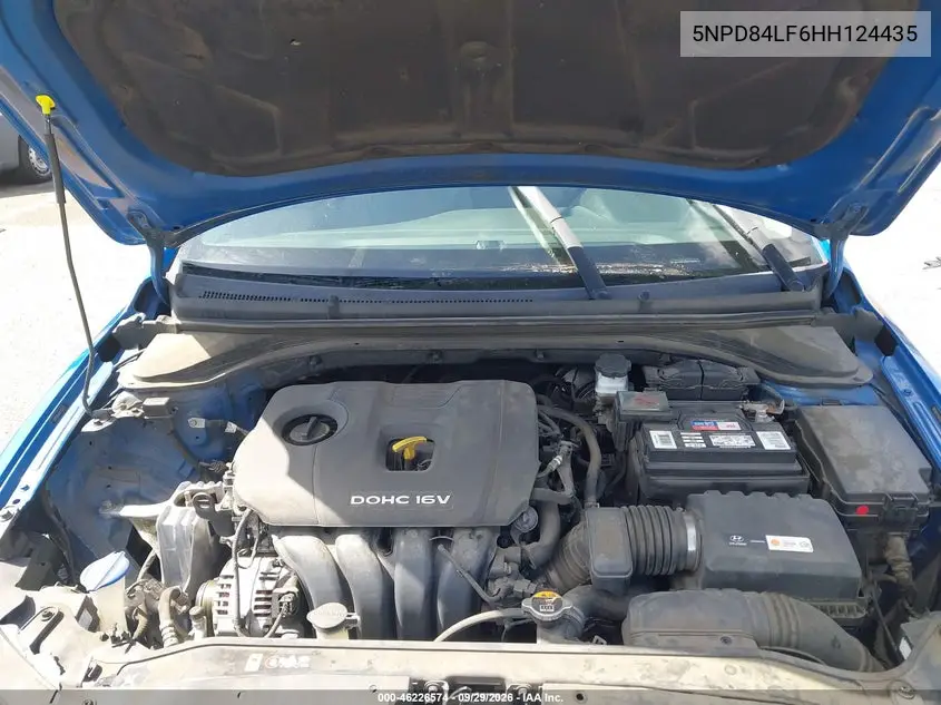 2017 HYUNDAI ELANTRA VIN 5NPD84LF6HH124435 — фото 10
