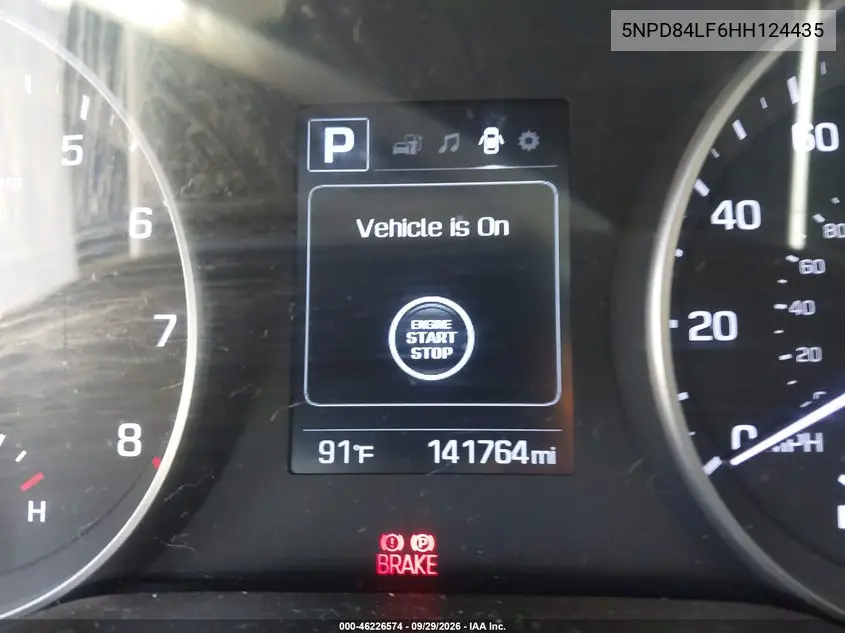 2017 HYUNDAI ELANTRA VIN 5NPD84LF6HH124435 — фото 16