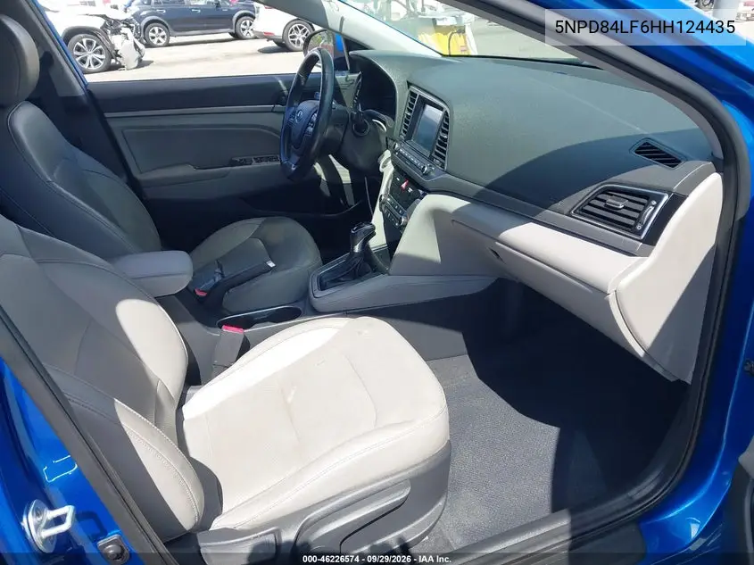 2017 HYUNDAI ELANTRA VIN 5NPD84LF6HH124435 — фото 5