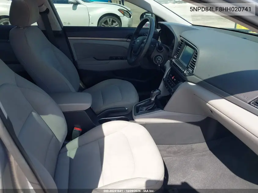 2017 HYUNDAI ELANTRA VIN 5NPD84LF8HH020741 — фото 5