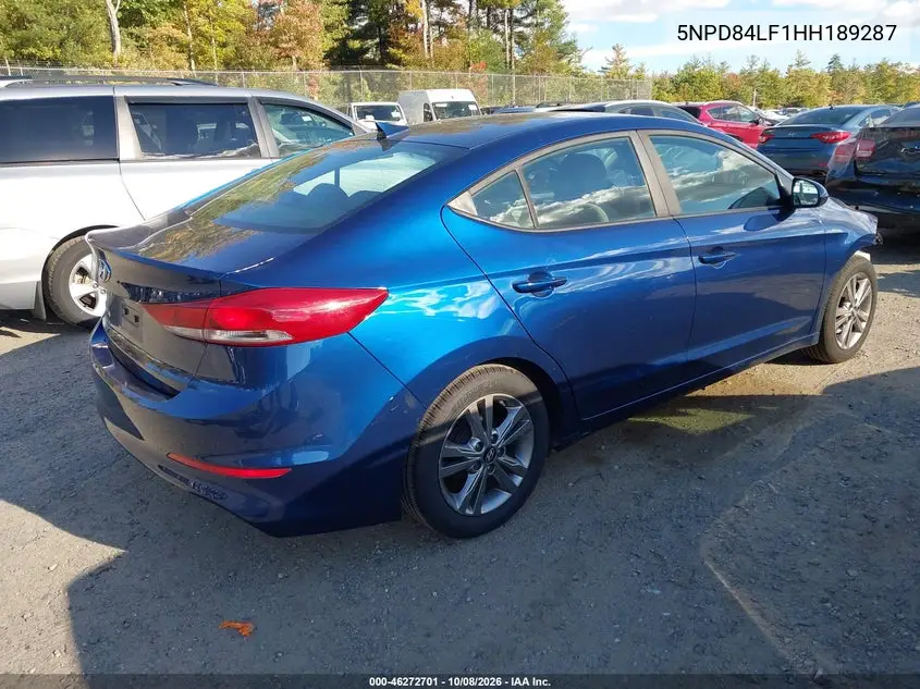 2017 HYUNDAI ELANTRA VIN 5NPD84LF1HH189287 — фото 4