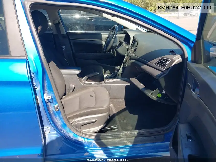 2017 HYUNDAI ELANTRA VIN KMHD84LF0HU241090 — фото 5