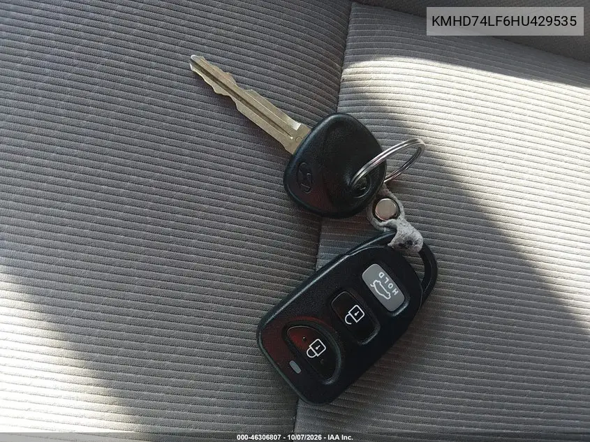 2017 HYUNDAI ELANTRA VIN KMHD74LF6HU429535 — фото 11