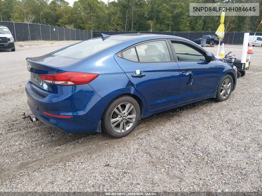 2017 HYUNDAI ELANTRA VIN 5NPD84LF2HH084645 — фото 4