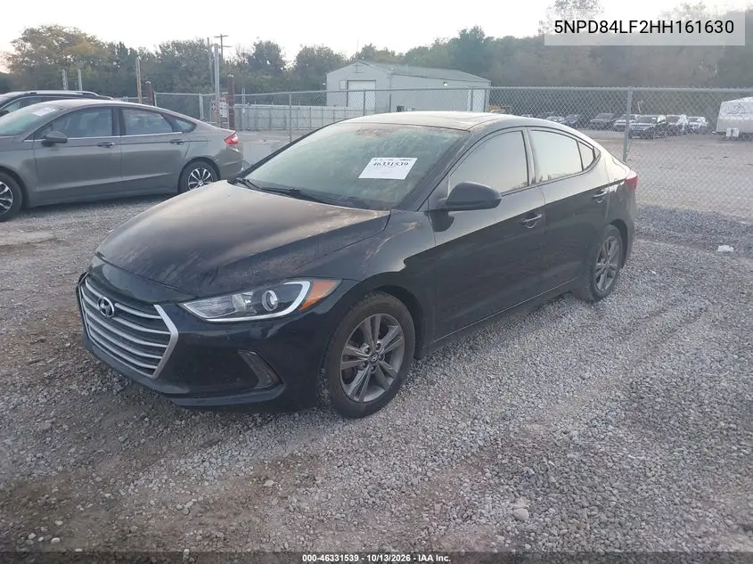2017 HYUNDAI ELANTRA VIN 5NPD84LF2HH161630 — фото 2