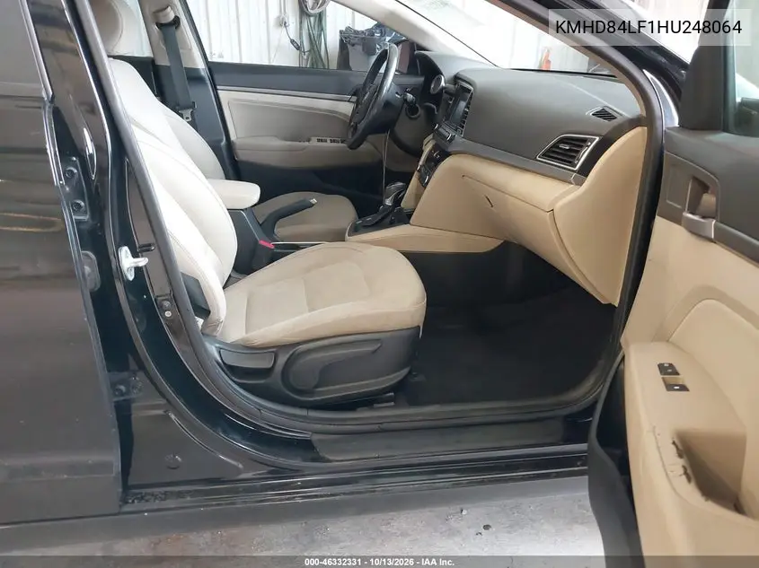 2017 HYUNDAI ELANTRA VIN KMHD84LF1HU248064 — фото 5